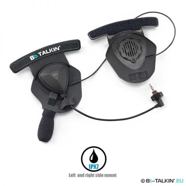 BbTalkin stereo helmet pad headset