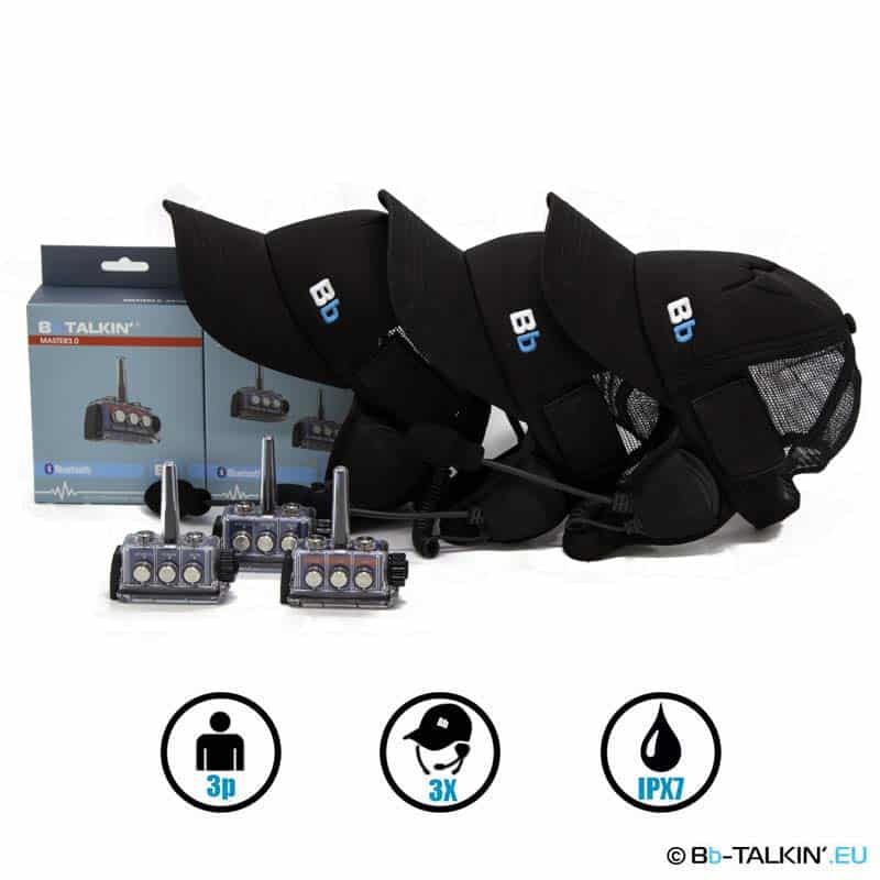 BbTalkin 3.0 3p pack with 3x surf cap