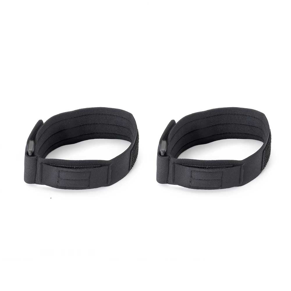 BbTalkin black adjustable arm straps pair for intercom mounting