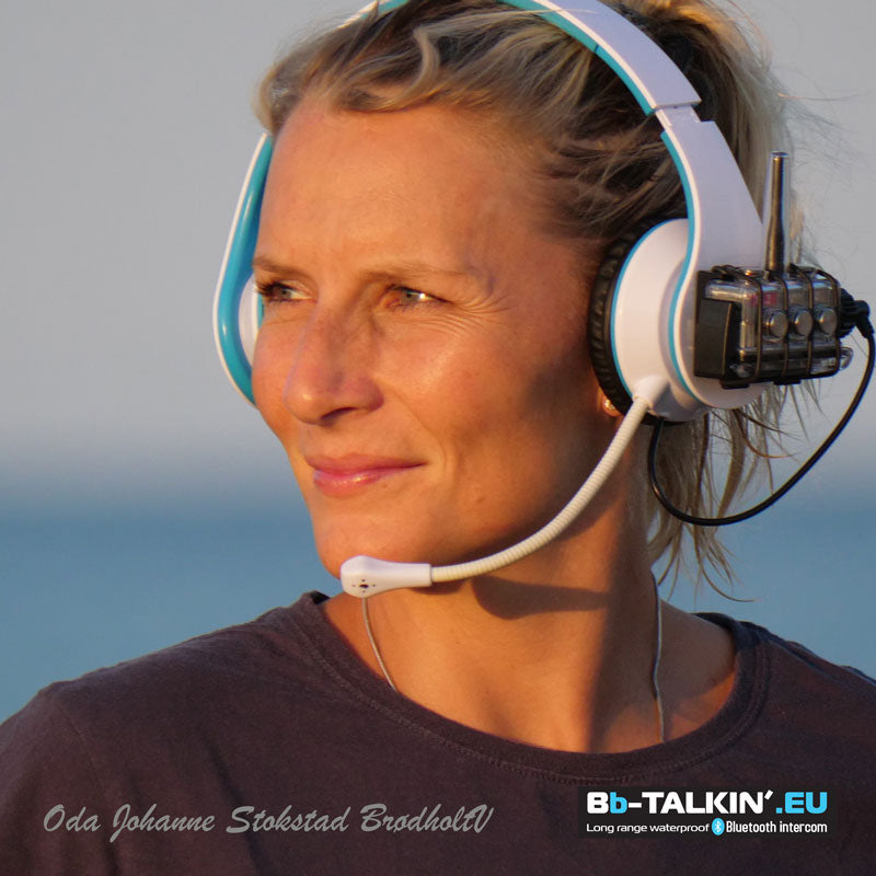 BbTalkin 3.0 Kommunikationspaket für 4 Personen: Nicht wasserdichter Stereo-Kopfhörer + 3x Mono-Helm-Headset