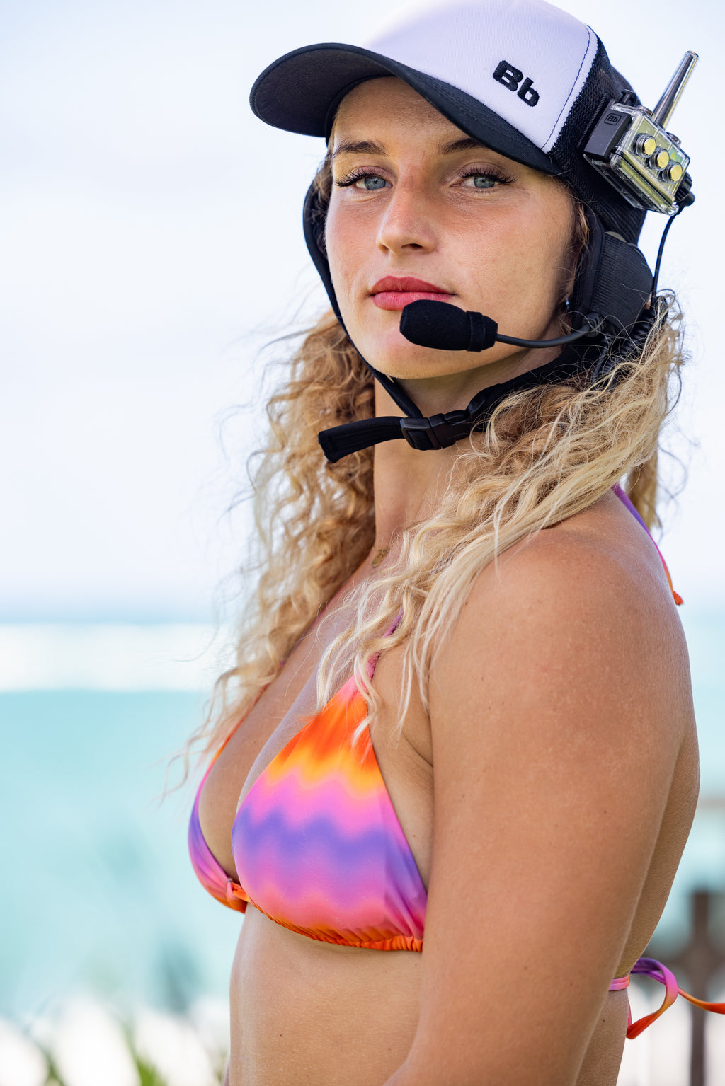 Ensemble de communication BbTalkin 3.0 pour 4 personnes : casquette de surf + 3 casques stéréo avec coussinets