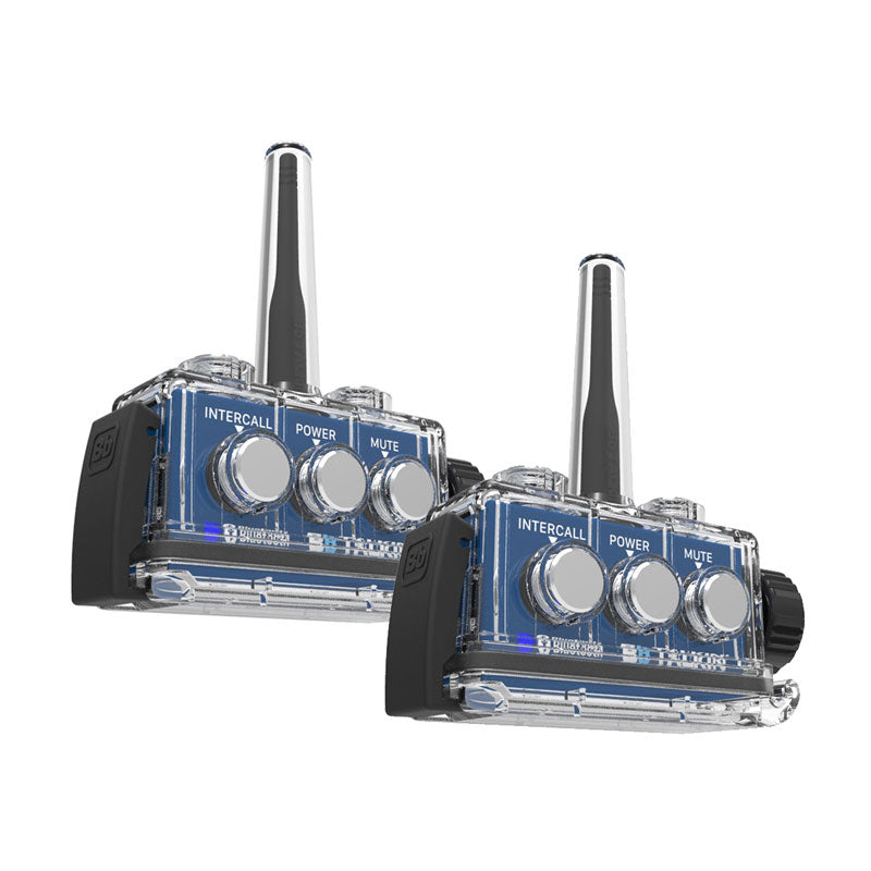 BbTalkin STANDARD 3.0 duo pack interphones étanches avec antennes